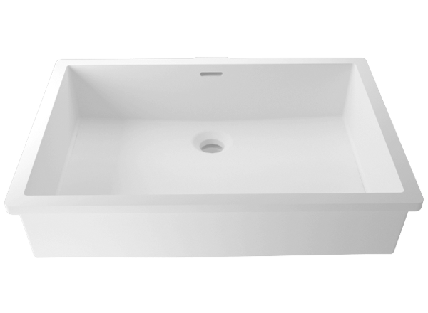  Solid Surface Wastafels Basic B820 - 50x35 cm